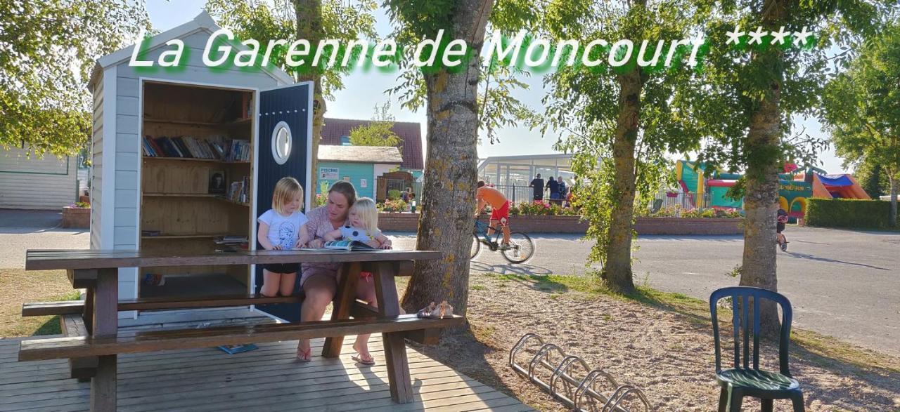 Camping La Garenne De Moncourt Rue  Exteriör bild