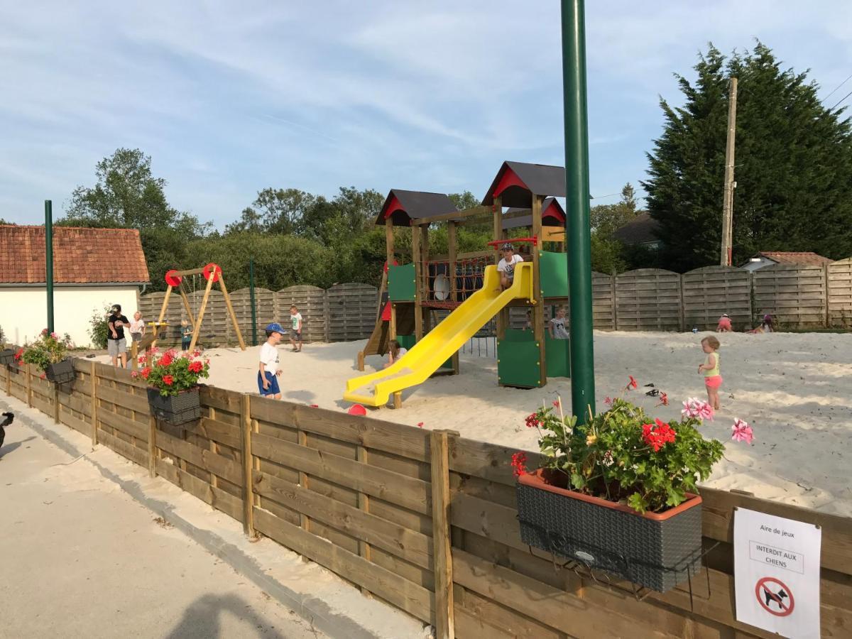Camping La Garenne De Moncourt Rue  Exteriör bild