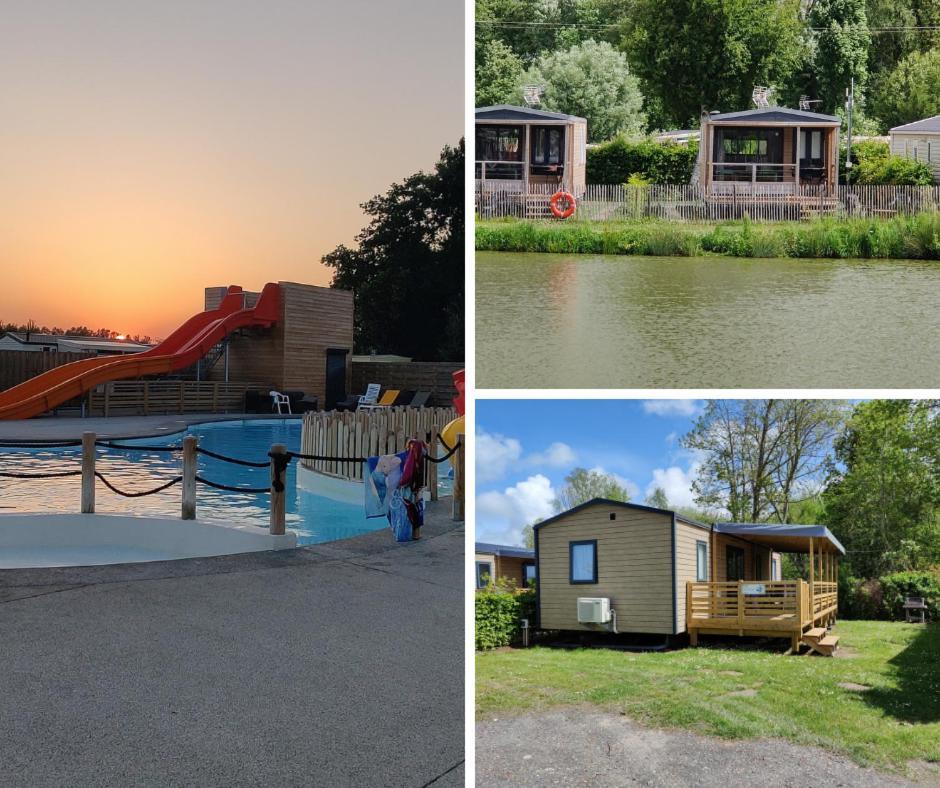 Camping La Garenne De Moncourt Rue  Exteriör bild